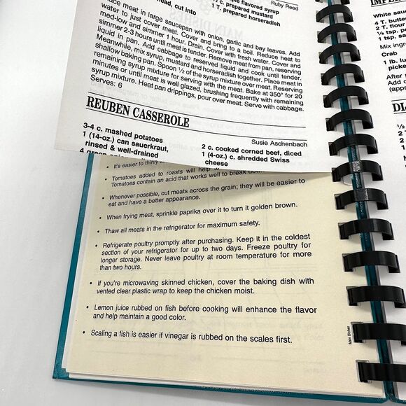 Sisters of the Skillet St. Peter’s Lutheran Church Cookbook 2003 Ocean City MD - Picture 8 of 10